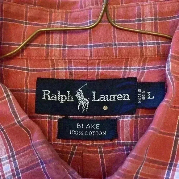 Ralph Lauren  Blake button down short sleeve shirt 100% cotton - Picture 4 of 6